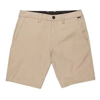 Volcom pánské kraťasy Slub Frickin Cross Shred Khaki | Zelená