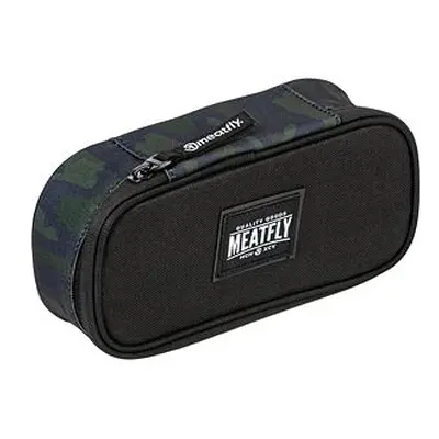 Meatfly pouzdro Pencil Case Black/Rampage Camo | Maskáč