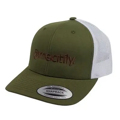 Meatfly kšiltovka MF Logo Trucker Buck/White | Zelená