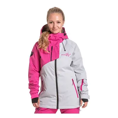 Meatfly dámská SNB & SKI bunda Deborah Premium Berry Pink | Růžová