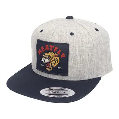 Meatfly kšiltovka Flanker Snapback Grey Heather/Black | Šedá