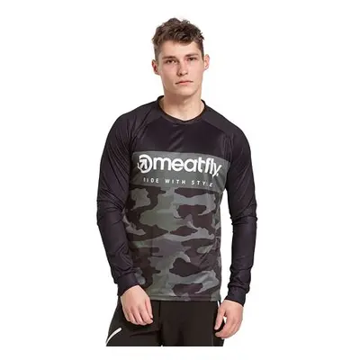 Meatfly pánský bike dres Cliff Rampage Camo/Black | Maskáč