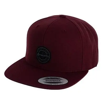 Meatfly kšiltovka Hornet Snapback Black Round/Maroon | Černá