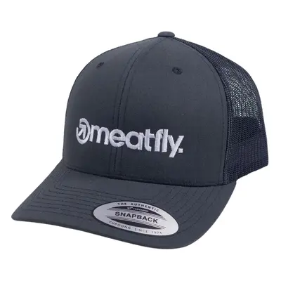 Meatfly kšiltovka MF Logo Trucker Dark Grey | Šedá