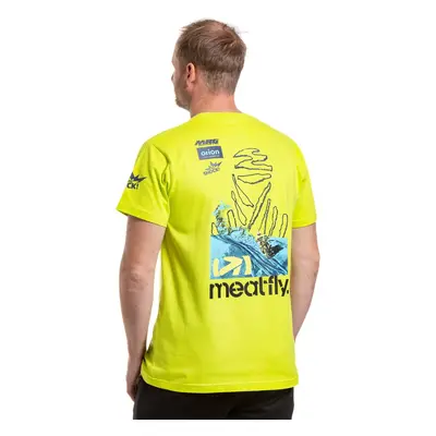 Meatfly pánské tričko Dakar Safety Yellow | Žlutá