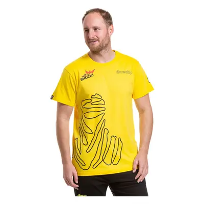 Meatfly pánské tričko Dakar Yellow | Žlutá