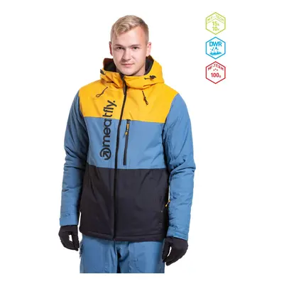 Meatfly pánská SNB & SKI bunda Manifold Slate Blue/Black | Modrá