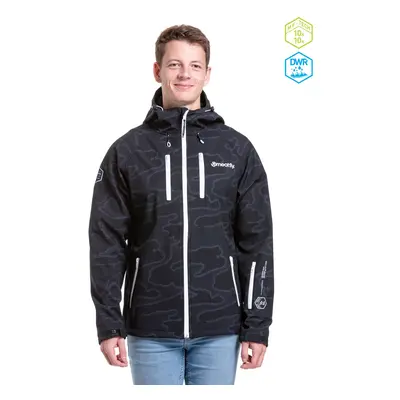 Meatfly pánská softshell bunda Rasmussen Morph Black | Černá