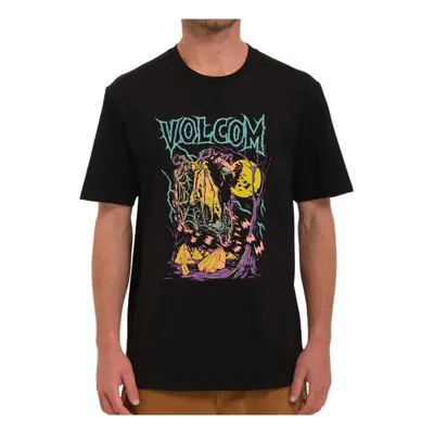 Volcom pánské tričko Fa Max Sherman Sst Black | Černá