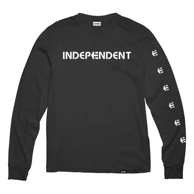 Etnies pánské tričko Independent L/S Black | Černá