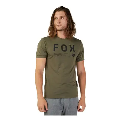 Fox pánské technické tričko Non Stop Ss Tech Olive Green | Zelená