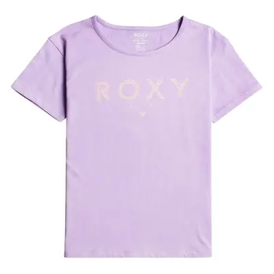 Roxy dětské tričko Day And Night Purple Rose | Fialová