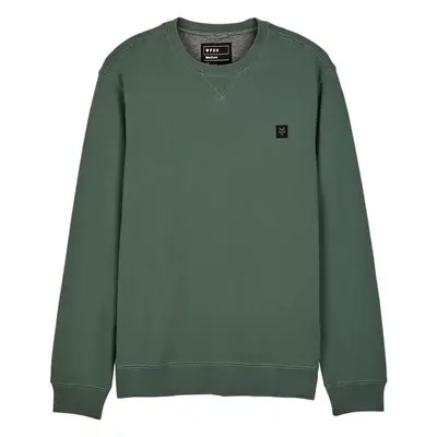 Fox pánská mikina Level Up Fleece Crew Hunter Green | Zelená