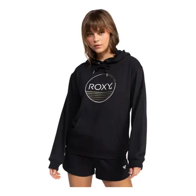 Roxy dámská mikina Surf Stoked Hoodie Terry Anthracite | Černá