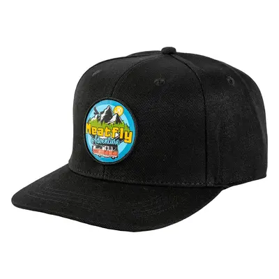 Meatfly kšiltovka Tyler Snapback Adventure Black | Černá