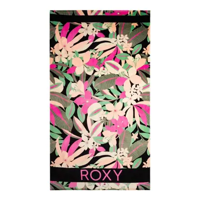 Roxy osuška Cold Water Print Anthracite Palm Song Axs | Černá