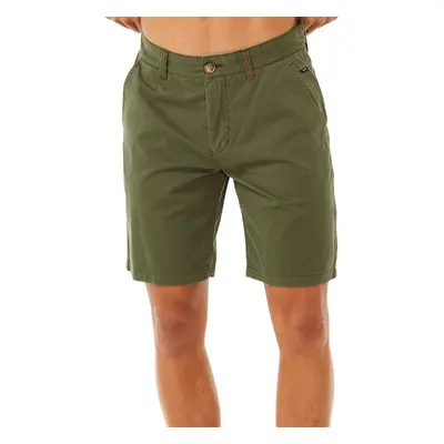 Rip curl pánské kraťasy Twisted Dark Olive | Zelená