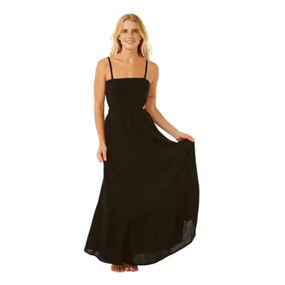 Rip curl dámské maxi šaty Premium Surf Black | Černá