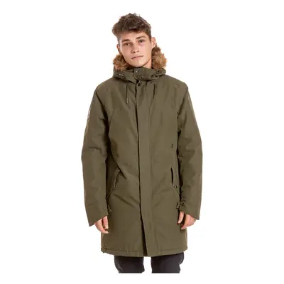 Meatfly pánská zimní bunda Lars Parka Army Green | Zelená