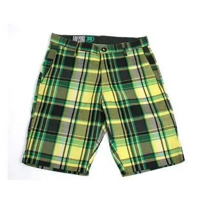 Volcom šortky Plaino Plaid m Yellow | Žlutá