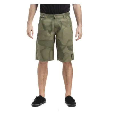 Meatfly Bobber Shorts C - Olive Shade Mono | Zelená