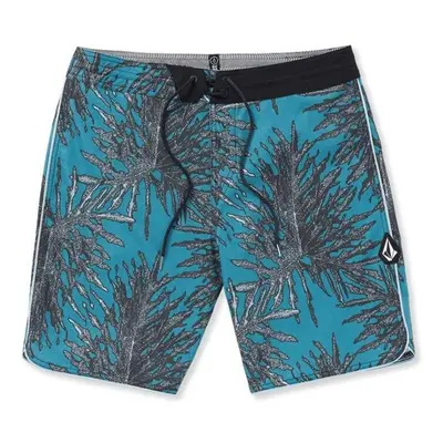 Volcom pánské plavky Beeg Leef Stoney Tidal Blue | Černá