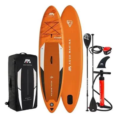 Aqua marina paddleboard Fusion 10" x 32" x 6" | Oranžová