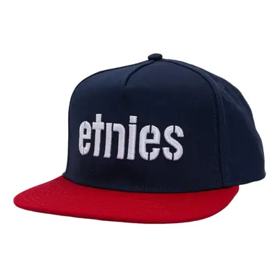 Etnies kšiltovka Corp Snapback Navy/Red/White | Bílá