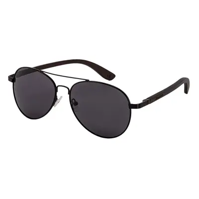 Meatfly sluneční brýle Aviator Black | Černá