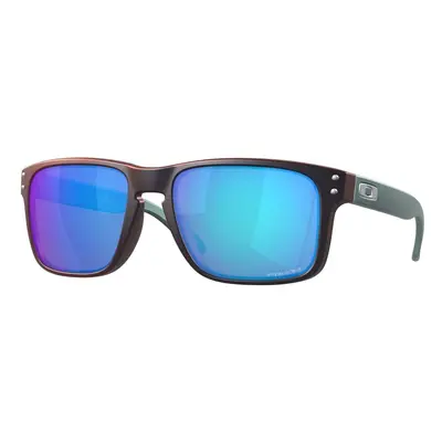 Oakley sluneční brýle Holbrook Matte Black-Red Colorshift/Prizm Sapphire | Černá