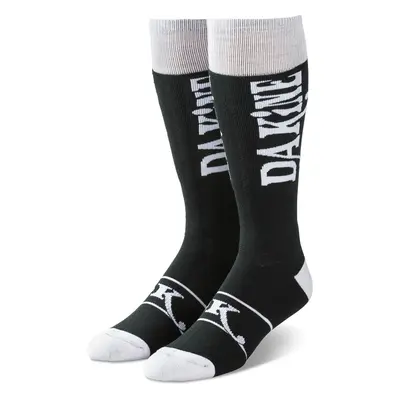 Dakine snowboardové ponožky Men's Freeride Sock Black/White | Černá