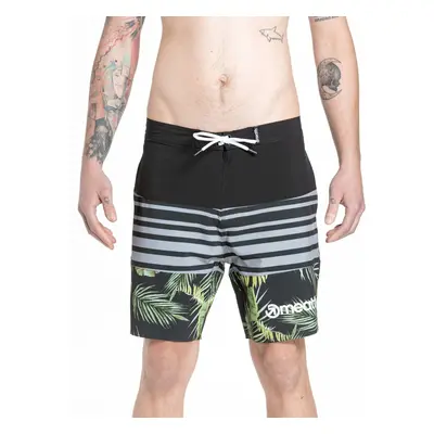 Meatfly pánské plavky Ernie Boardshorts 19" Palm | Mnohobarevná