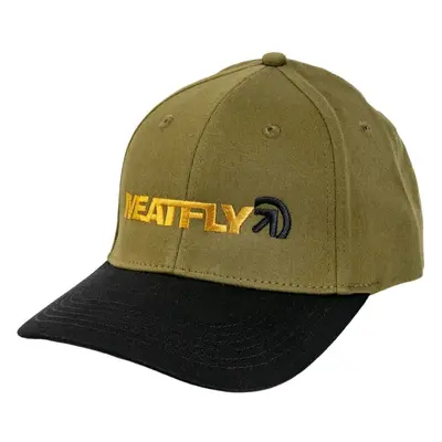 Meatfly kšiltovka Zedd Flexfit Olive | Černá