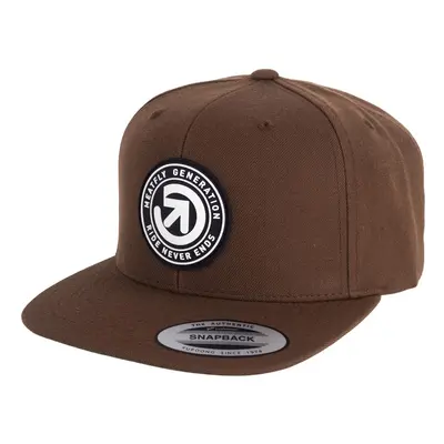 Meatfly kšiltovka Flanker Snapback Generation/Tan | Hnědá