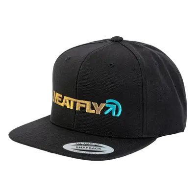 Meatfly kšiltovka Skipper Snapback Wood / Black | Hnědá