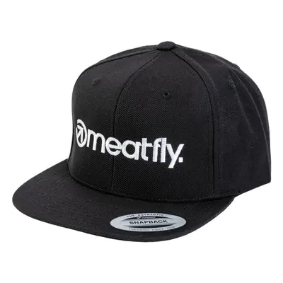 Meatfly kšiltovka Rens Snapback Black | Černá