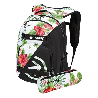 Meatfly batoh Exile White Tropical L | Bílá | Objem L