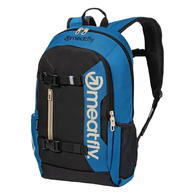 Meatfly batoh Basejumper Slate Blue / Black L | Černá | Objem L