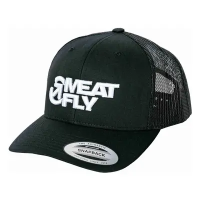 Meatfly kšiltovka Setty Trucker Black | Černá