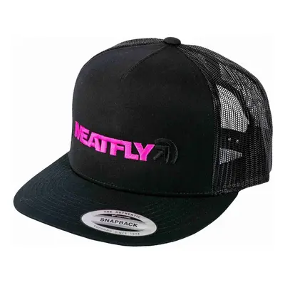 Meatfly kšiltovka Percy Trucker Snapback Magenta / Black | Černá