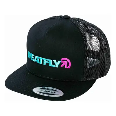 Meatfly kšiltovka Percy Trucker Snapback Turquoise / Black | Černá