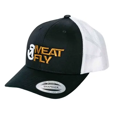 Meatfly kšiltovka Setty Trucker Wood / Black / White | Černá