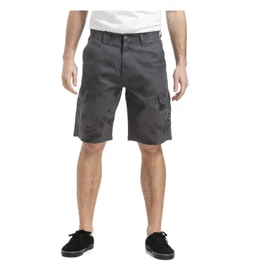 Nugget Genius Cargo Shorts F - Grey Debris | Šedá