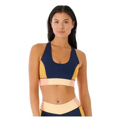 Rip curl dámská sportovní podprsenka Mirage Aloe Crop Navy | Modrá