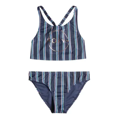 Roxy dětské plavky Swim For Days Mood Indigo Horizon Line | Modrá