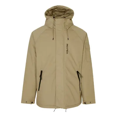 Volcom pánská bunda Stoke Stone Ii 10K Jacket Khaki | Zelená