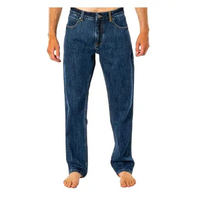 Rip curl pánské kalhoty Classic Surf Denim Tidal Blue | Modrá