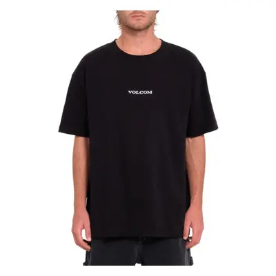 Volcom pánské tričko Stone Lse Sst Black | Černá