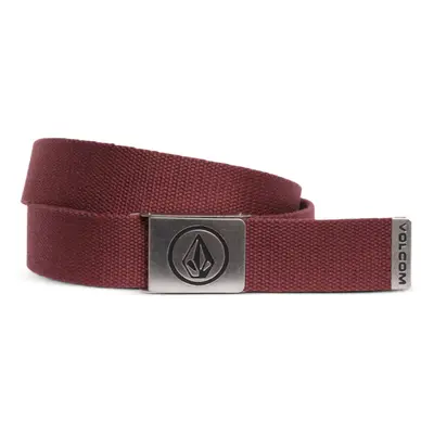 Volcom pásek Circle Web Merlot | Červená