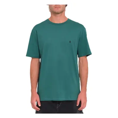 Volcom pánské tričko Stone Blanks Bsc Sst Sea Green | Zelená